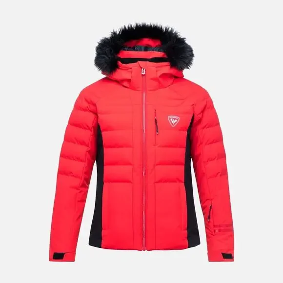 Rossignol Women’s RAPIDE SKI JACKET - Red Size Medium MSRP $320 used once! - Picture 2 of 11